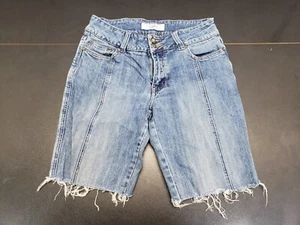 Women's SB Jeans Santa Barbara Acid Wash Cut-Off Jeans Shorts - Picture 1 of 11