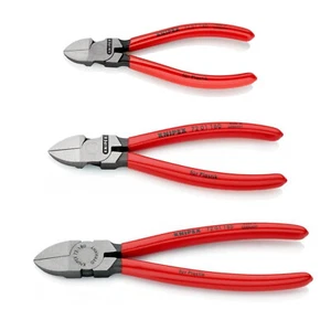Knipex 7201 -140 -160 -180mm Diagonal Side Flush Cutters Plastics- Choose Length - Picture 1 of 10