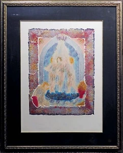 Grabado firmado a mano Roy Tonkin "Les Cascade II" con marco personalizado ¡Haz una oferta!! - Imagen 1 de 7