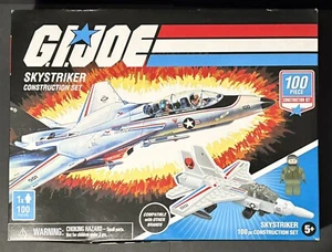 2020 Hasbro "G.I. Joe - Skystriker Jet" 100 Piece Construction Set New Sealed - Picture 1 of 5