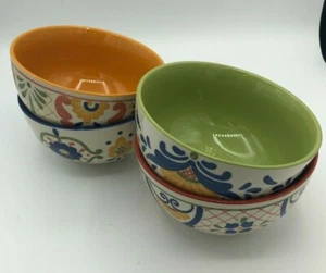 Laurie Gates Tierra 6" Bowl Set California Designs Stoneware NIB - Picture 1 of 10