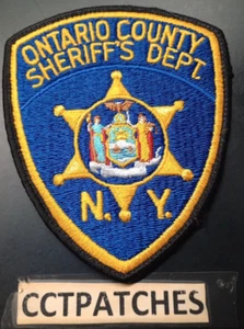 ONTARIO COUNTY, NEW YORK SHERIFF SHOULDER PATCH - Picture 1 of 2