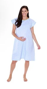 NWT Gownies - Labor & Delivery Maternity Hospital Gown (L/XL pre pregnancy 10-16 - Picture 1 of 4