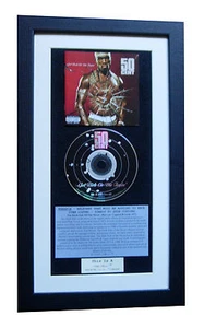 50 CENT Get Rich Or Die CLASSIC CD Album TOP QUALITY FRAMED+EXPRESS GLOBAL SHIP - Imagen 1 de 8