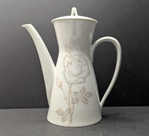 Classic Rose Rosenthal Germany Continental Coffe Pot with Lid Raymond Loewy - Picture 1 of 15