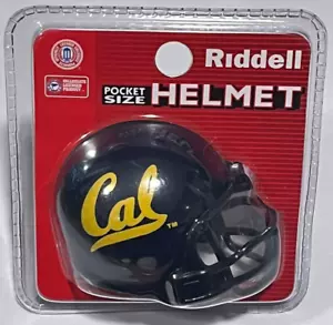 Riddell pocket pro football helmet Cal Bears REVOLUTION no stripe in package - Picture 1 of 1