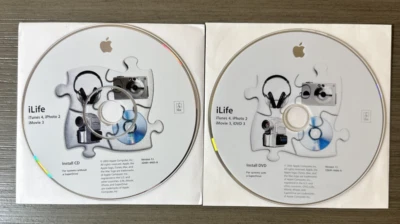 Apple iLife  2Z691-4406-A DVD & CD with iMovie 3, iPhoto 2, iDVD 3, & iTunes 4 - Image 1 of 3