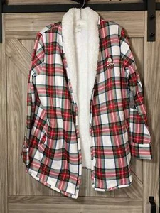 Disney Minnie Mouse Holiday Sherpa Strickjacke für Damen - Bild 1 von 3