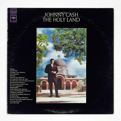 Johnny Cash Vinyl The Holy Land 1969 - Image 1 of 4