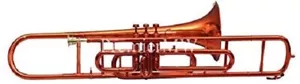 TROMBONE Bb PITCH RED WITH HARD CASE AND MOUTHPIECE TRUMBONE - Picture 1 of 4