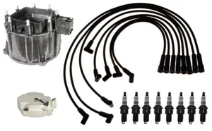 ACDelco Ignition Kit Distributor Rotor Cap Wire Spark Plugs for Fleetwood V8 6.0 - Picture 1 of 1
