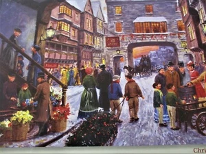  500 Piece Bits /Finlay Puzzle "Christmas Shopping" New  18 x 24 - Picture 1 of 5