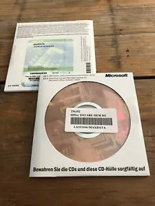 Office Small Business Edition 2003 SB Deutsch, Vollversion mit MwSt Rechnung - Bild 1 von 2
