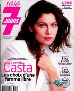 TELE 7 Tage ~ LAETITIA CASTA_Lara Fabian Januar 2020 NEU NEW ©TBC - Bild 1 von 1
