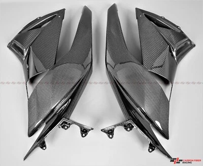 Carbon Fiber Side Fairings for Kawasaki Ninja ZX-6R 2009-2012 - Image 1 of 4