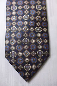 Valentino 100% Seda Corbata Italy Vendimia - Imagen 1 de 6