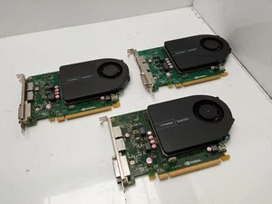 Job Lot 3x HP NVIDIA Quadro 2000 1GB Video Graphics Card 612952-003 671136-001 - Picture 1 of 4