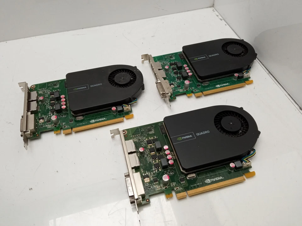 Job Lot 3x HP NVIDIA Quadro 2000 1GB Video Graphics Card 612952-003 671136-001 - Image 1 of 4