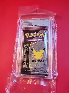 2021 Pokemon Celebrations Sealed Foil Pack Pikachu TCC Graded Gem Mint 10 Slab  - Bild 1 von 6