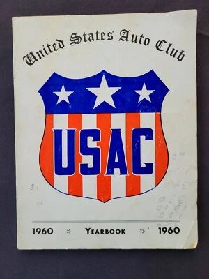 1960 United States Auto Club (USAC) Yearbook, Foyt/Davies/Nelson/Shelby/Unser's - Image 1 of 4