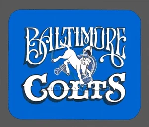 Baltimore Colts Vintage Logo Mouse Pad Item#1242 - Picture 1 of 1