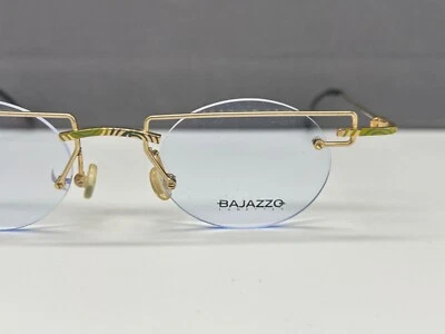 Bajazzo Brille Herren Damen Rund Gold Eckig oval panto  NP:246€ - Bild 1 von 4