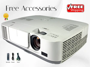 NEC NP-M271X - 3LCD Projector 2700 ANSI Full HD DICOM Blackboard Mode HDMI USB - Picture 1 of 10