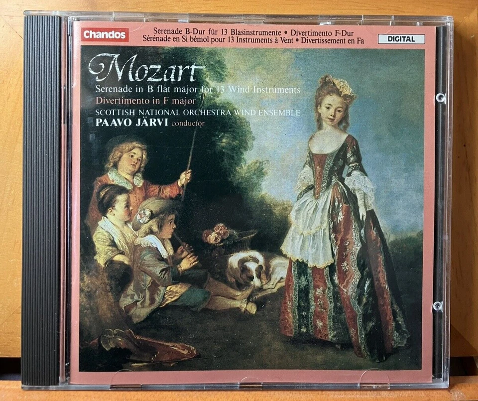 Mozart Serenade In B Flat Major K. 361 • Divertimento In F Major K. 213 ; CD Foto 1 de 1