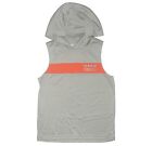 XERSION Youth M 10-12 Active Sleeveless Hood T-Shirt ?Fast Never Last?