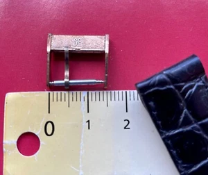 Vintage Girard Perregaux GP gold plated buckle 15 mm for small watch strap - Picture 1 of 3