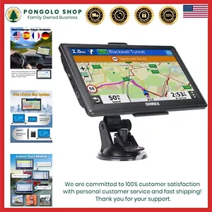 Comprehensive 7-Inch Truck and RV GPS Navigation with Road Alerts & Lane Assist - Picture 1 of 9