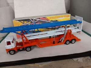Corgi Major 1146 Truffa Tri-Deck Car Transporter Restaurato in scatola repro omaggio - Foto 1 di 17