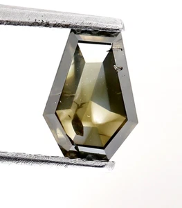 8 MM Natural Diamond 1+Carat Coffin Shape diamond Brilliantcut Fancy diamond - Picture 1 of 11