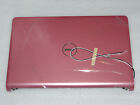 NEW GENUINE DELL INSPIRON 1564 LID TOP COVER PINK HINGES 69C4X 069C4X