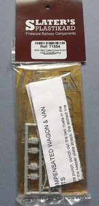 Slaters 7mm Scale O Brass & Plastic RCH 1923 Etched Compensated W Irons - 71554 - Bild 1 von 1