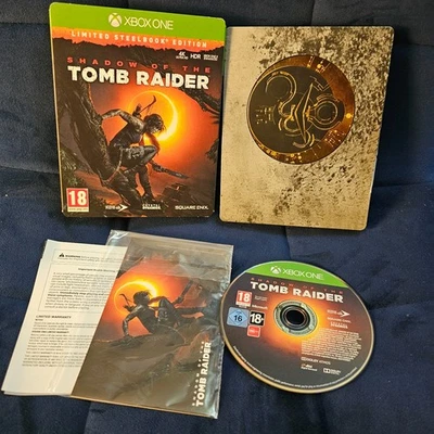 Shadow Of The Tomb Raider For Microsoft Xbox One Game Limited Steelbook Edition - Image 1 of 4