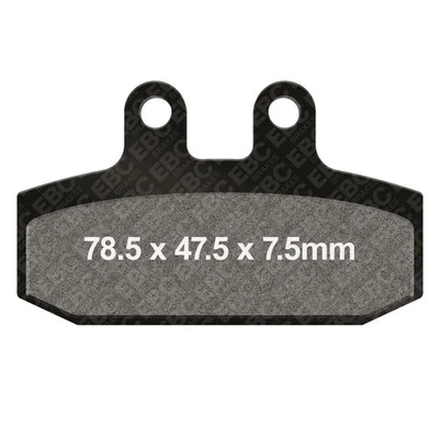 Paire Plaquettes EBC Hh FA256HH 732.05.75 Derbi 125 Rambla 2008-2014 - Photo 1/2