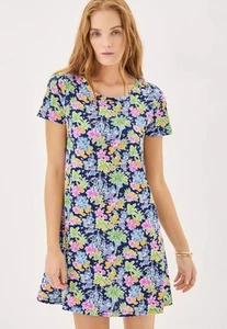 Vestido Disney Lilly Pulitzer Cody Azul Marino 2024 Talla Mediana Nuevo con Etiquetas - Imagen 1 de 5