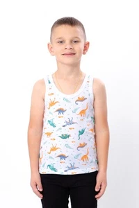 Boys’ Tank Top – Soft & Breathable Fabric, Stylish Everyday Wear, Summer, No... - Picture 1 of 6