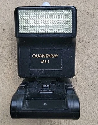 Вспышка Quantaray MS-1 Compact Slave Shoe Mount НЕПРОВЕРЕННАЯ - Изображение 1 из 4