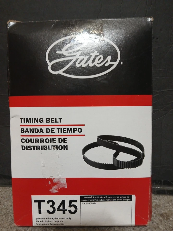 Engine Timing Belt-PowerGrip Premium OE Timing Belt Gates T345 - Image 1 of 1