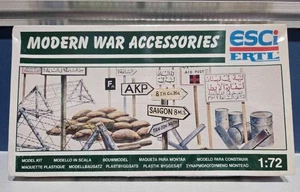 ESCI ERTL Modern War Accessories 1:72 Model Kit 83674 Sealed Box - Picture 1 of 2