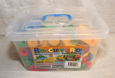 Brickyard Building Blocks Stem Educational Construction Engineering Toy Set - Image 1 of 4