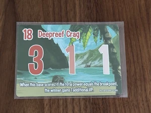 Smash Up Deepreef Crag Promo Card Dead Reckoning Kickstarter Exclusive AEG Games - Bild 1 von 2