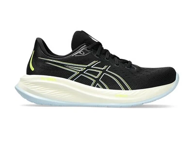 ASICS SCARPE RUNNING UOMO  1011B792 006  GEL CUMULUS 26 BLACK/SAFETY YELLOW - Immagine 1 di 2