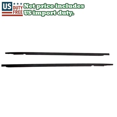 Par de correas moldeadas de vidrio para puerta para Toyota Corolla Levin E90 EE90 91 97 AE92 87-94 Foto 1 de 4