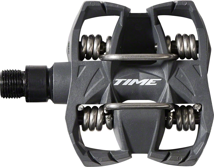Time ATAC MX 2 Pedales - Doble Cara Sin Clip, Compuesto, 9/16", Gris Foto 1 de 1
