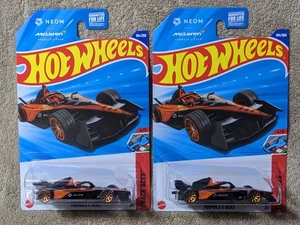 Hot Wheels Formel E Gen3 Neom McLaren F1 Racing - 2025 2 Stück - Bild 1 von 1