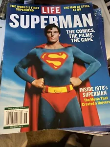 Life Magazine Superman Dc Comics Super Hero’s October 2023 - Picture 1 of 2