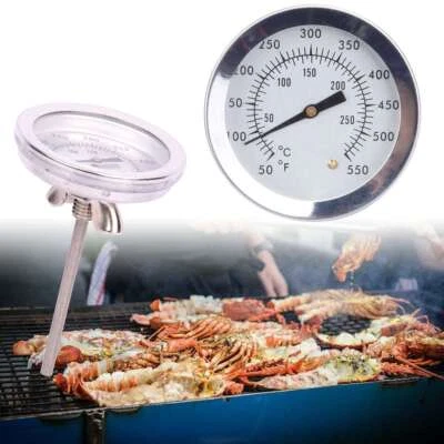 Temperature Thermometer Gauge Barbecue BBQ Grill Smoker Pit Thermostat BBQ